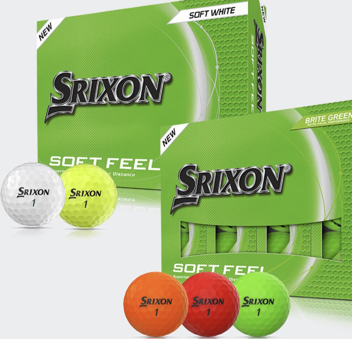 Srixon Soft Feel 14 golf ball image 1