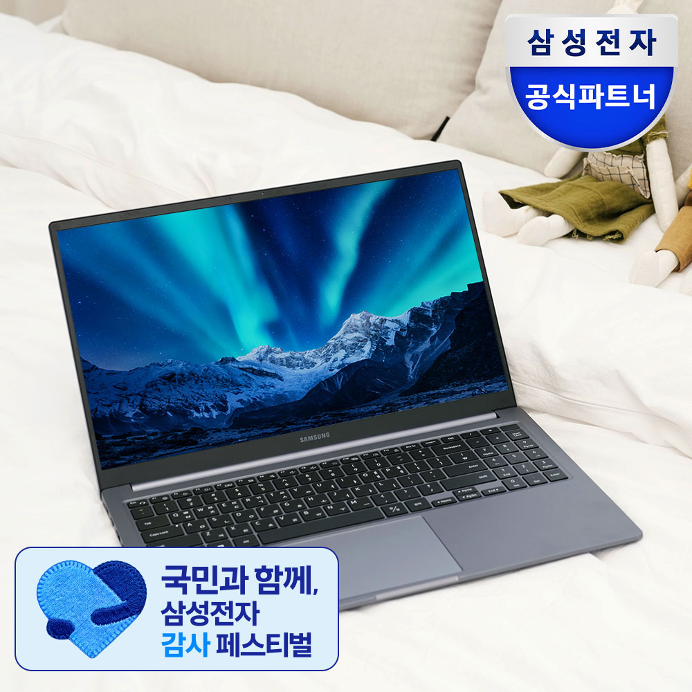 삼성전자 갤럭시북4 NT750XGR-A51A 인강용 사무용 노트북 i5 16GB 256GB