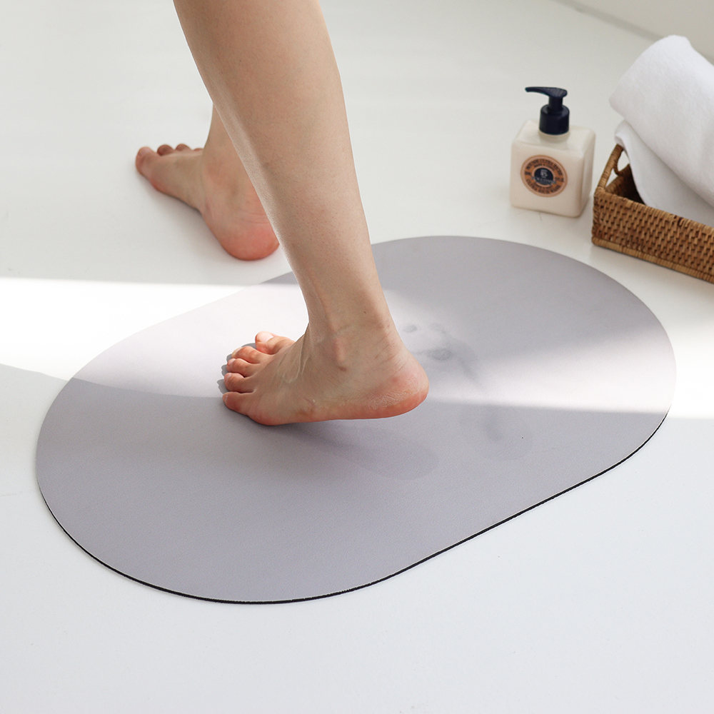 하루의공간 소프트 규조토 발매트 화장실 욕실 주방 빨아쓰는 미끄럼방지 상품 이미지 4