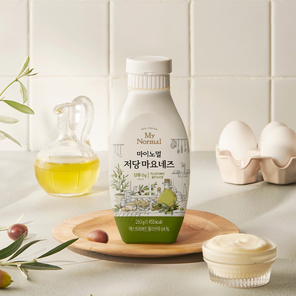마이노멀 엑스트라버진 올리브오일 마요네즈 260g, 1개 상세 이미지 3