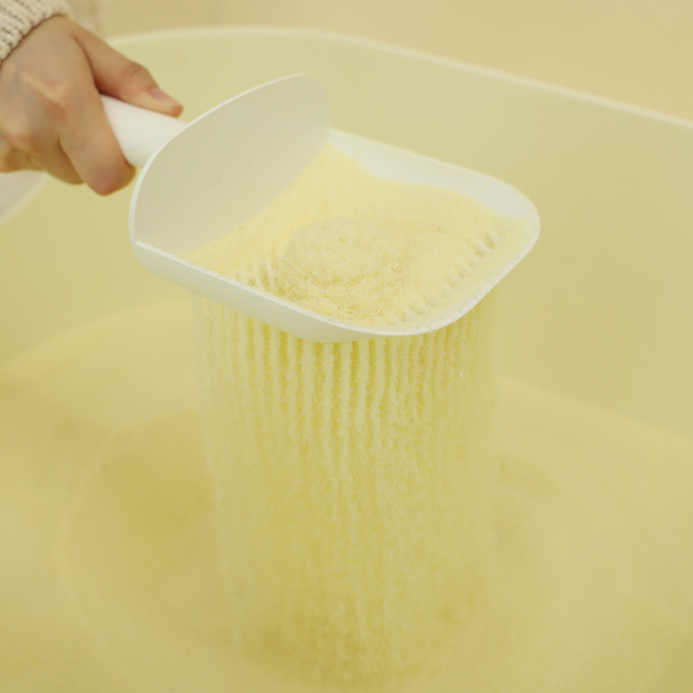 아메리칸솔루션 최고급 브라질산 카사바 먼지없는 고양이모래 실크니스, 6kg, 2개 상세 이미지 5