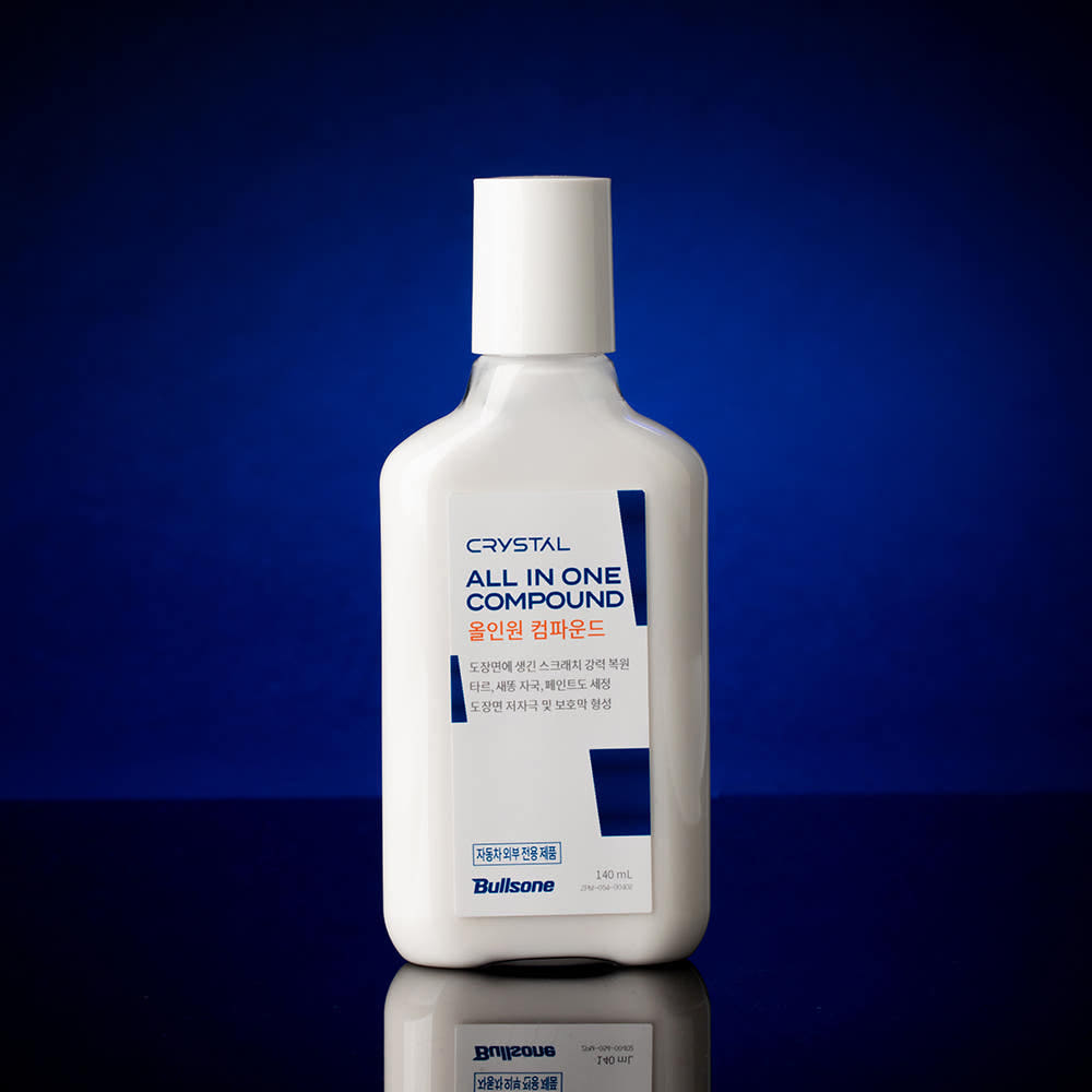 불스원 뉴 크리스탈 올인원 컴파운드 140ml, 자동차 잔흠집을 보기 싫을 때