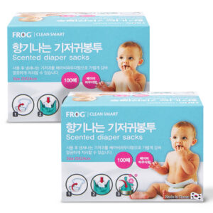 프로그 향기나는 기저귀봉투 베이비파우더향 100p 구매 전 체크포인트와 실제 사용 장면