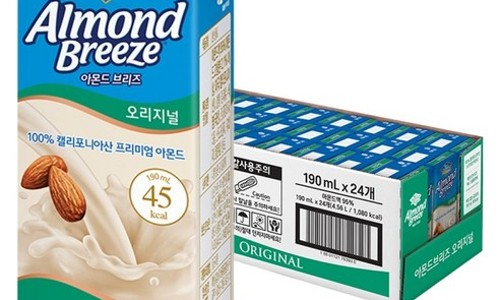 아몬드브리즈 오리지널 14 990원 기준
