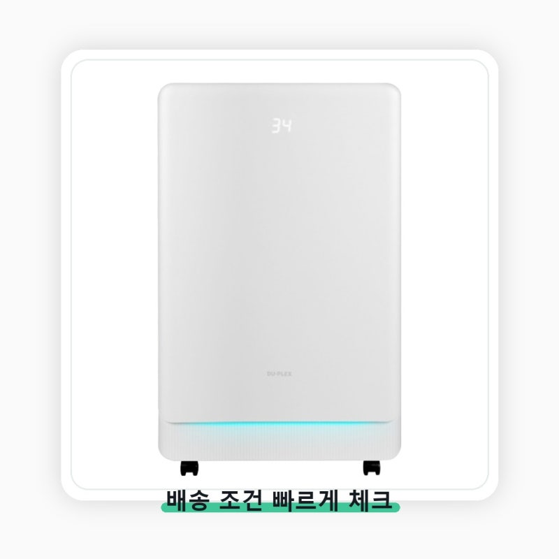 듀플렉스 1등급 제습기 20L 우리 집 습도 고민 해결 기준