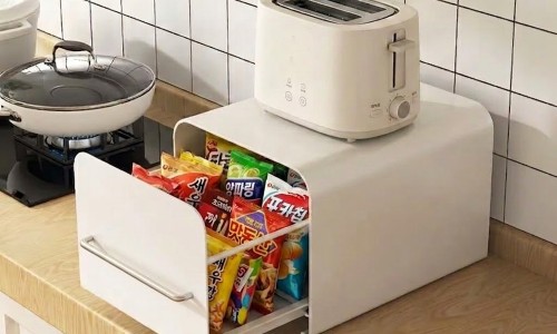 주방 수납 고민 해결! 디귿 슬라이딩 철제 수납장