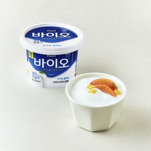 매일바이오 무가당 플레인, 달콤함부터 기대하면 다시 고민하실 거예요