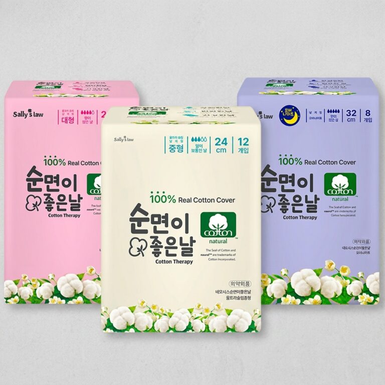 샐리의법칙 순면이좋은날 생리대 오버나이트, 밤새 마음 놓고 쓰기 좋았어요
