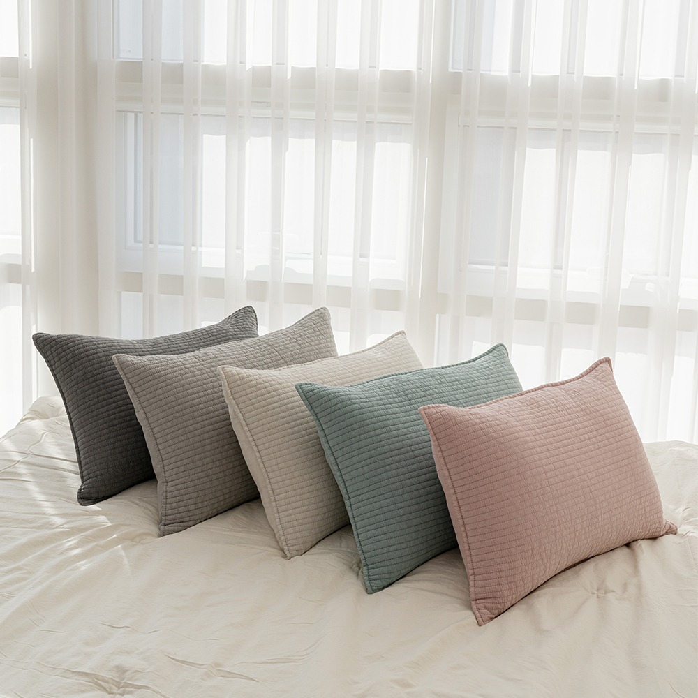 마더스홈 매일 빨아쓰는 피그먼트 순면 베개커버 40x60cm, 2개 9,900원 구성의 선택 기준 2