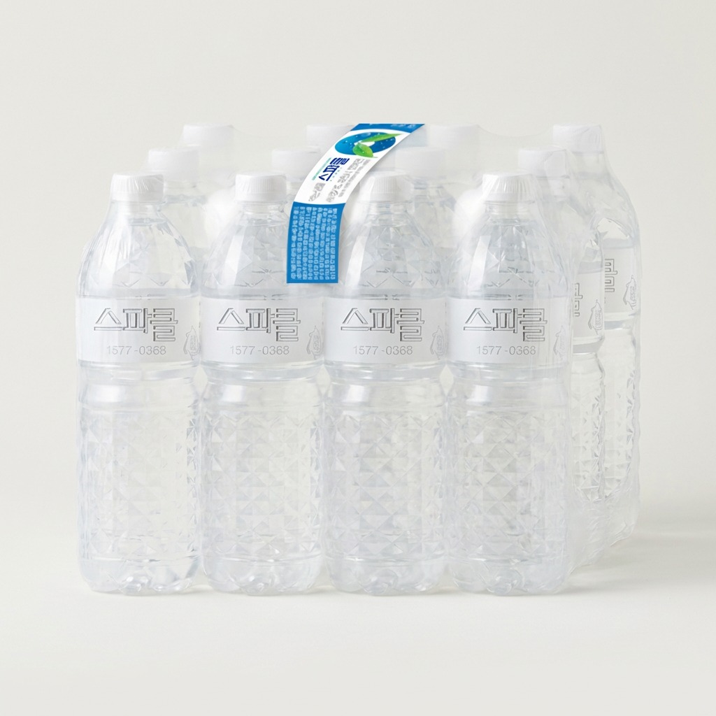 스파클 생수 무라벨 1L 24개, 냉장고 자리부터 따져보는 우리 집 물 고르기