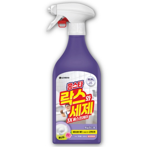 홈스타 락스와 세제 3X 폼 스프레이 후로랄, 살림 선물에 살짝 보태고 싶다면