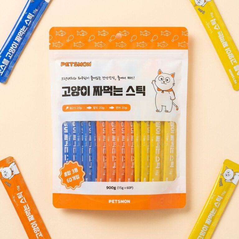 펫츠몬 고양이 짜먹는 스틱, 밥 안 먹는 날 챙겨두니 마음이 놓이네요