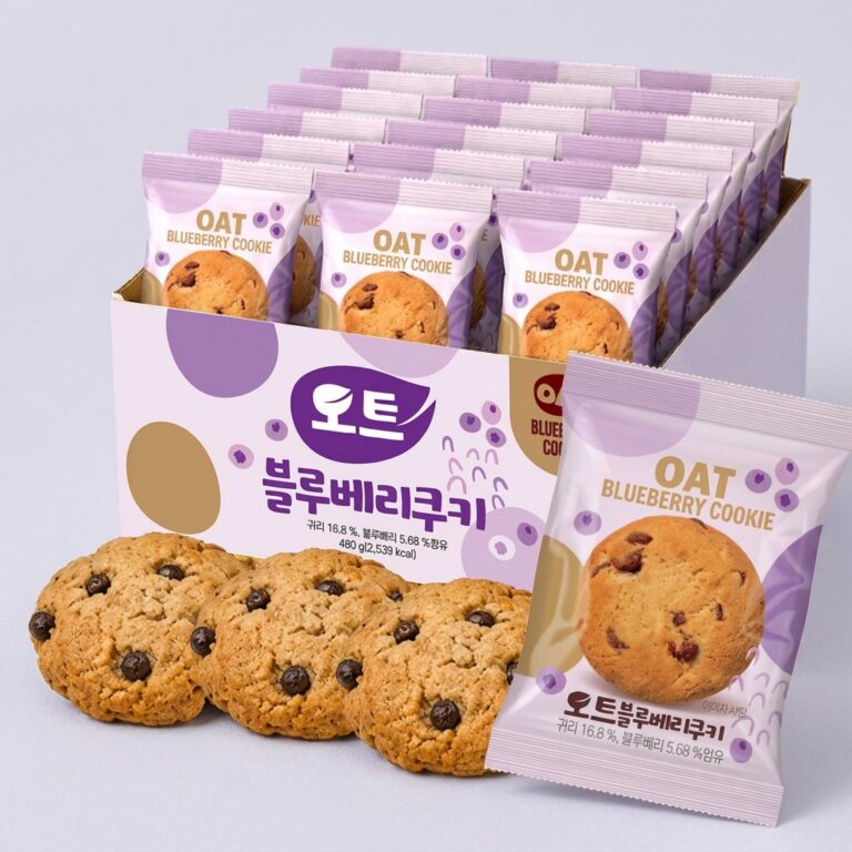 오즈랜드 오트 블루베리 쿠키, 이름만 보고 고르기엔 제가 먼저 확인할 게 있더라고요