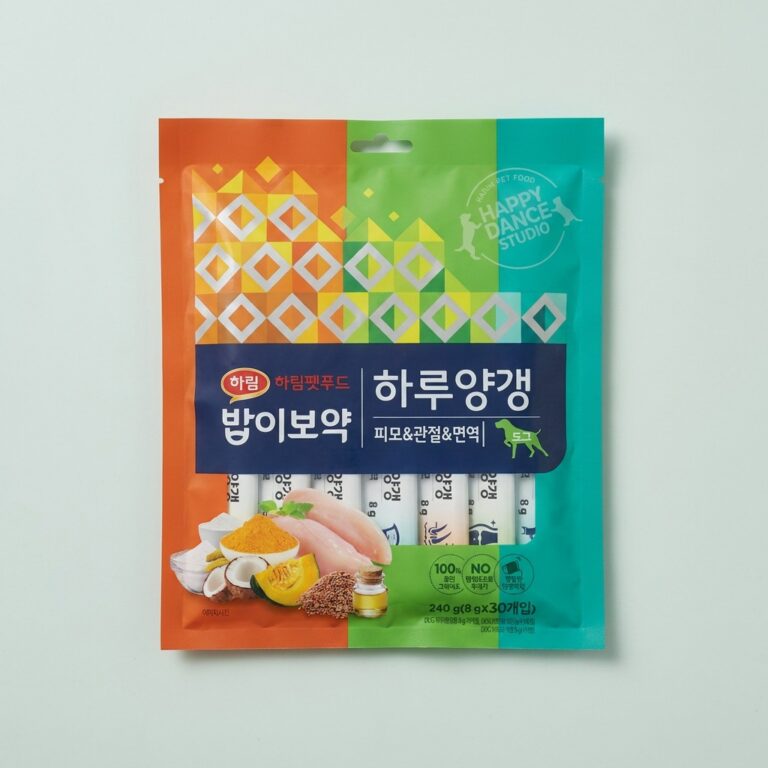 하림펫푸드 밥이보약 DOG 하루양갱, 산책 가방에 넣어두기 괜찮겠더라고요