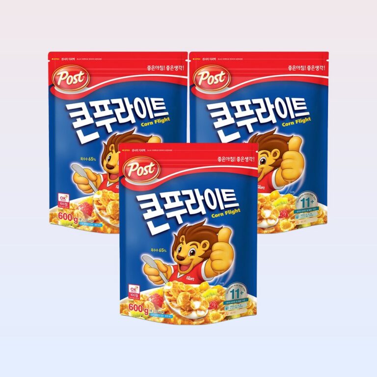 동서식품 포스트 콘푸라이트 600g 3개, 아침 걱정 덜어준 든든한 선택이에요