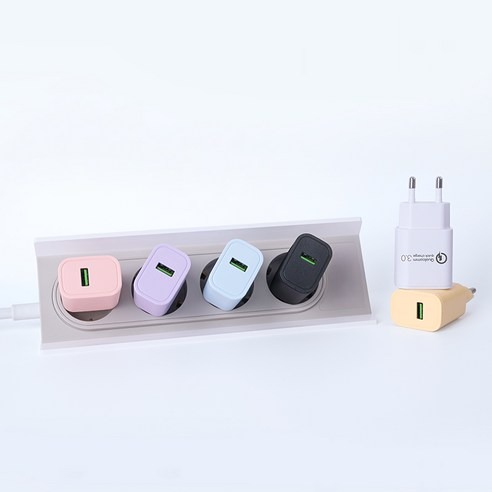 홈플래닛 퀄컴 공식인증 QC3.0 18W고속충전기 + 타입C케이블, 5,990원보다 먼저 볼 게 있더라고요 5