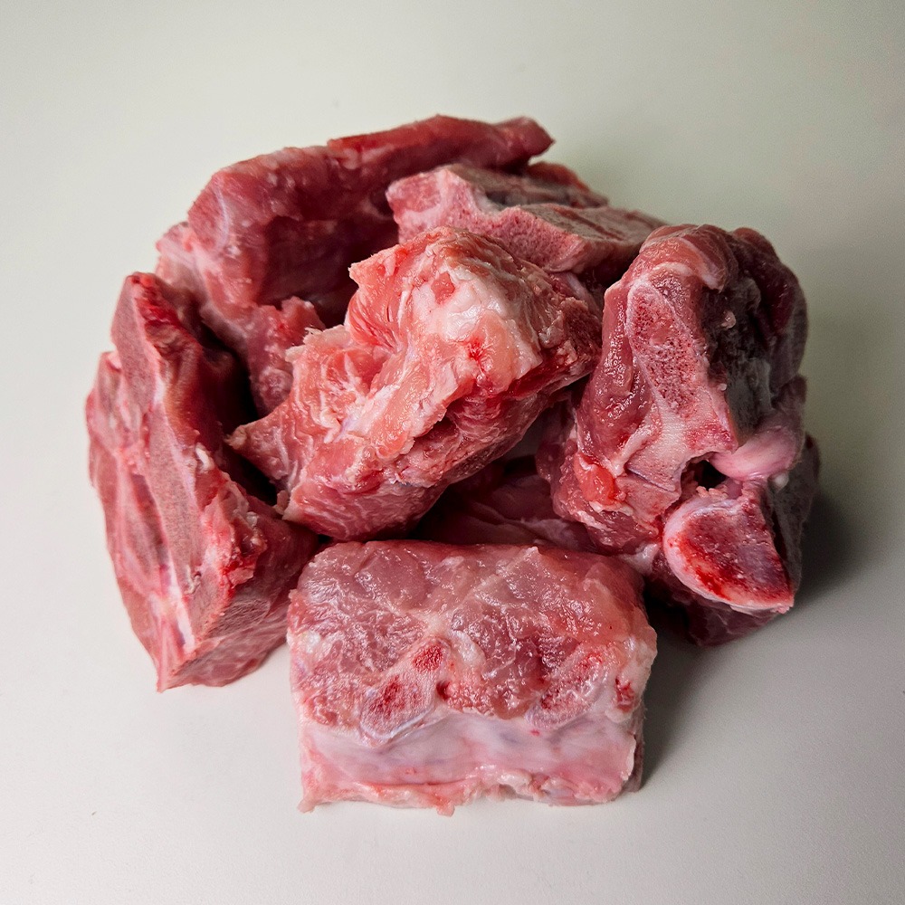 농부의 정육점 국내산 한돈 냉동 목뼈등뼈, 4kg 담기 전 저는 이것부터 봐요 2
