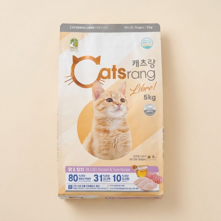 캐츠랑 리브레 고양이 사료 5kg, 살림하는 집에서 부담 덜어본 이야기