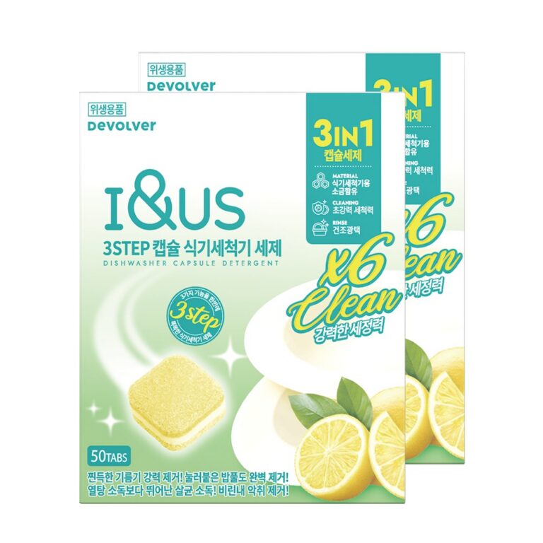 아이앤어스 3스텝 캡슐 식기세척기 타블렛 세제, 6,930원에 살림 손 덜어본 이야기