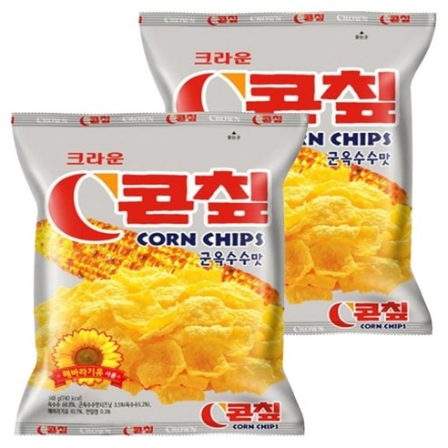 콘칲 군옥수수맛, 2봉 4,600원이라면 이 네 가지부터 봅니다