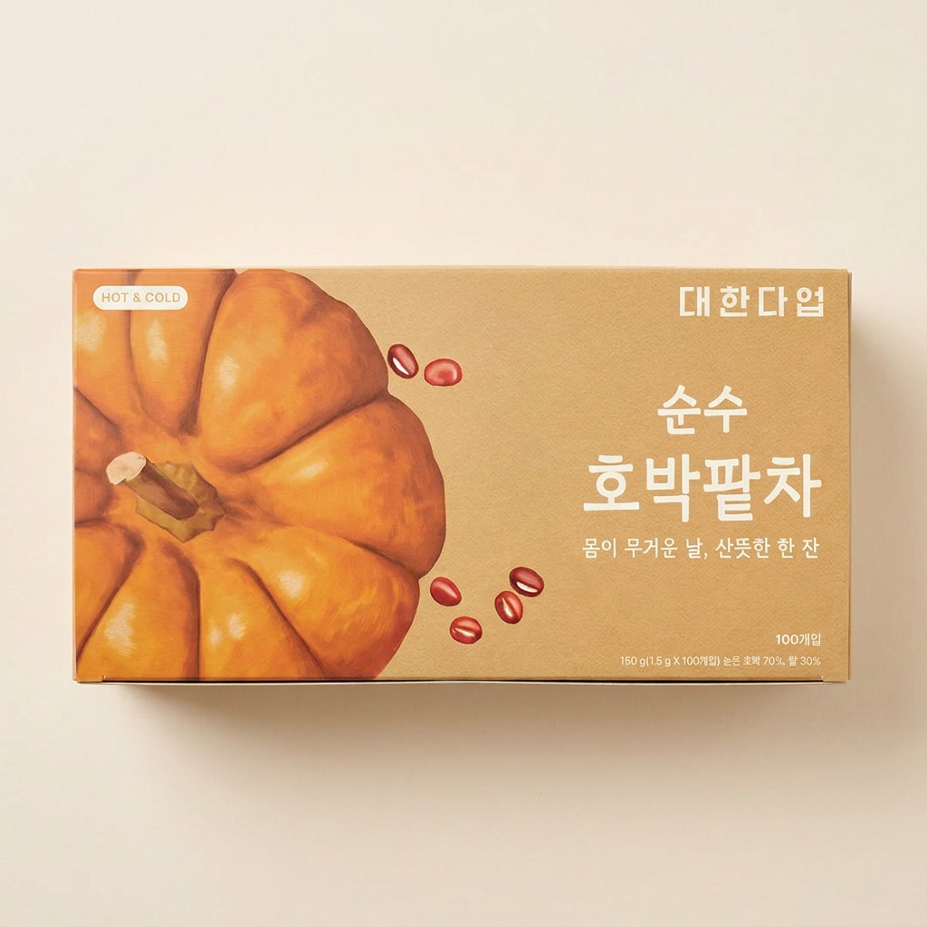 대한다업 순수 호박팥차 직접 마셔보고 알게 된 차근차근 입문 가이드