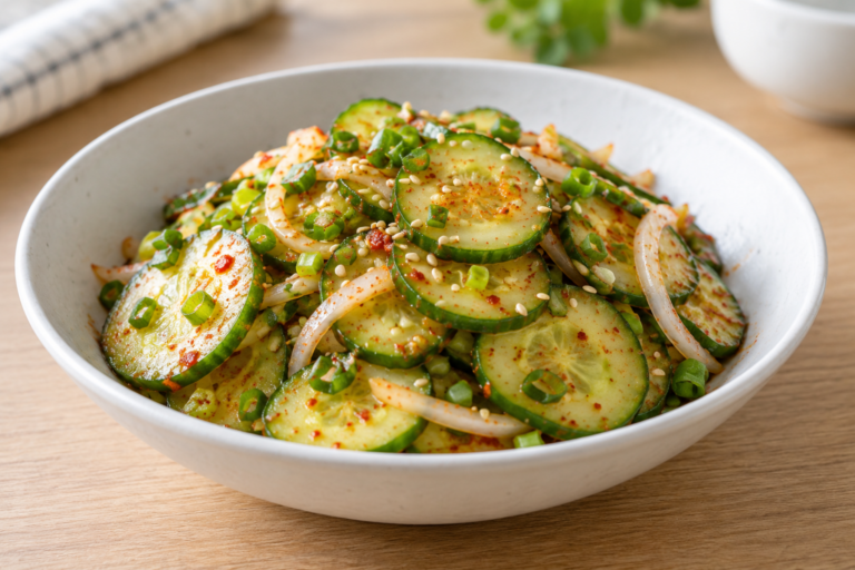 Oi Muchim: Korean Spicy Cucumber Salad with 300g of Cucumbers