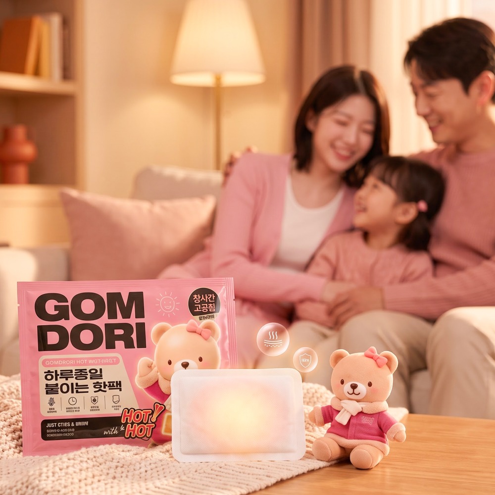 곰도리 하루종일 붙이는 핫팩 장시간 고급형 100개, 표시와 안전 사용 체크 2
