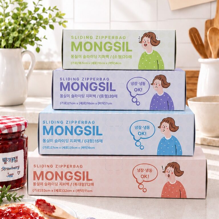 바덴하임 몽실이 슬라이딩 지퍼백, 크기별 구성과 사용 범위 확인법