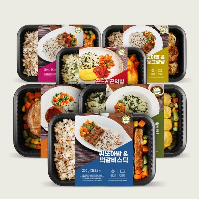 건강한끼 영양밥 도시락 250g 12개 구매 전 확인할 기준