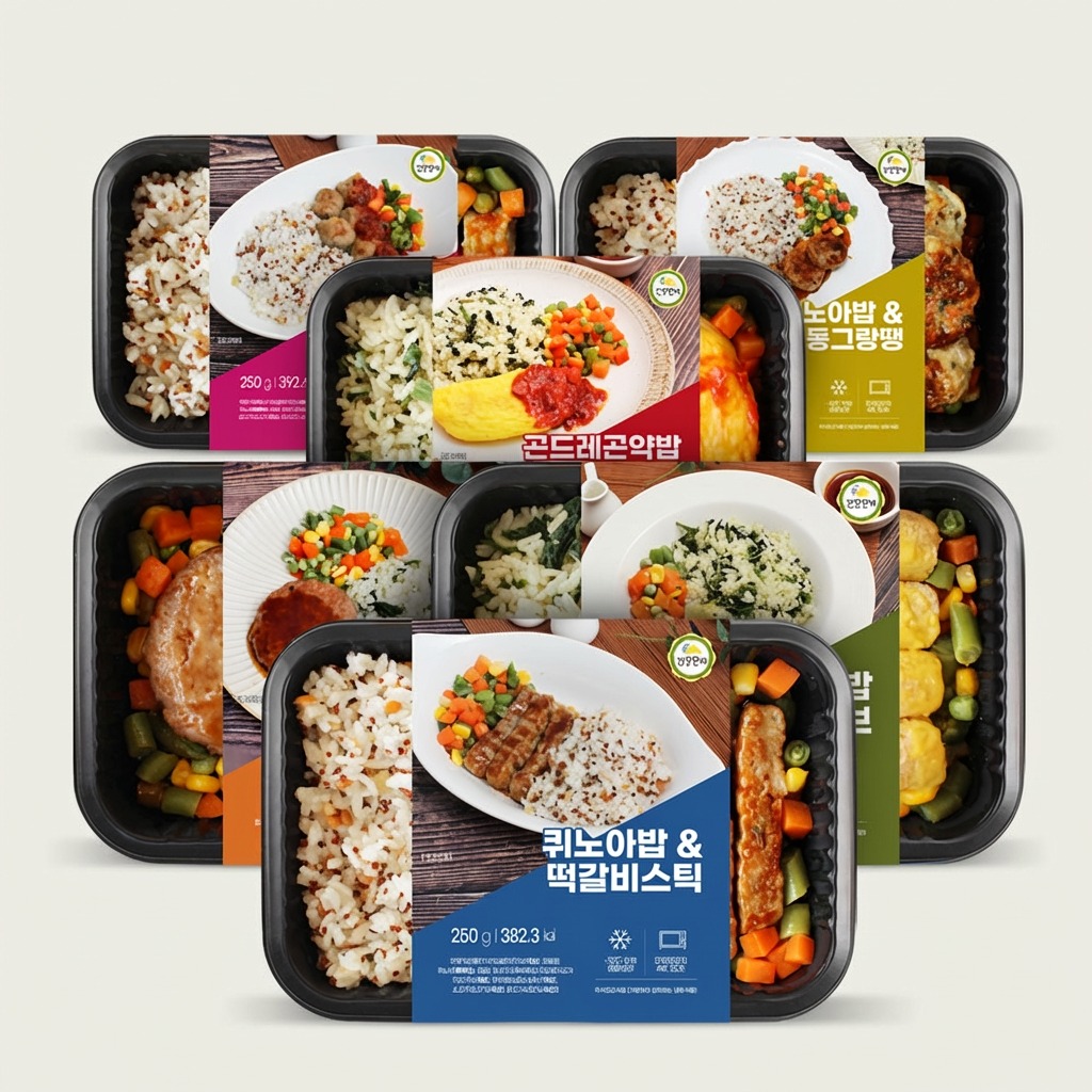 건강한끼 영양밥 도시락 250g 12개 구매 전 확인할 기준