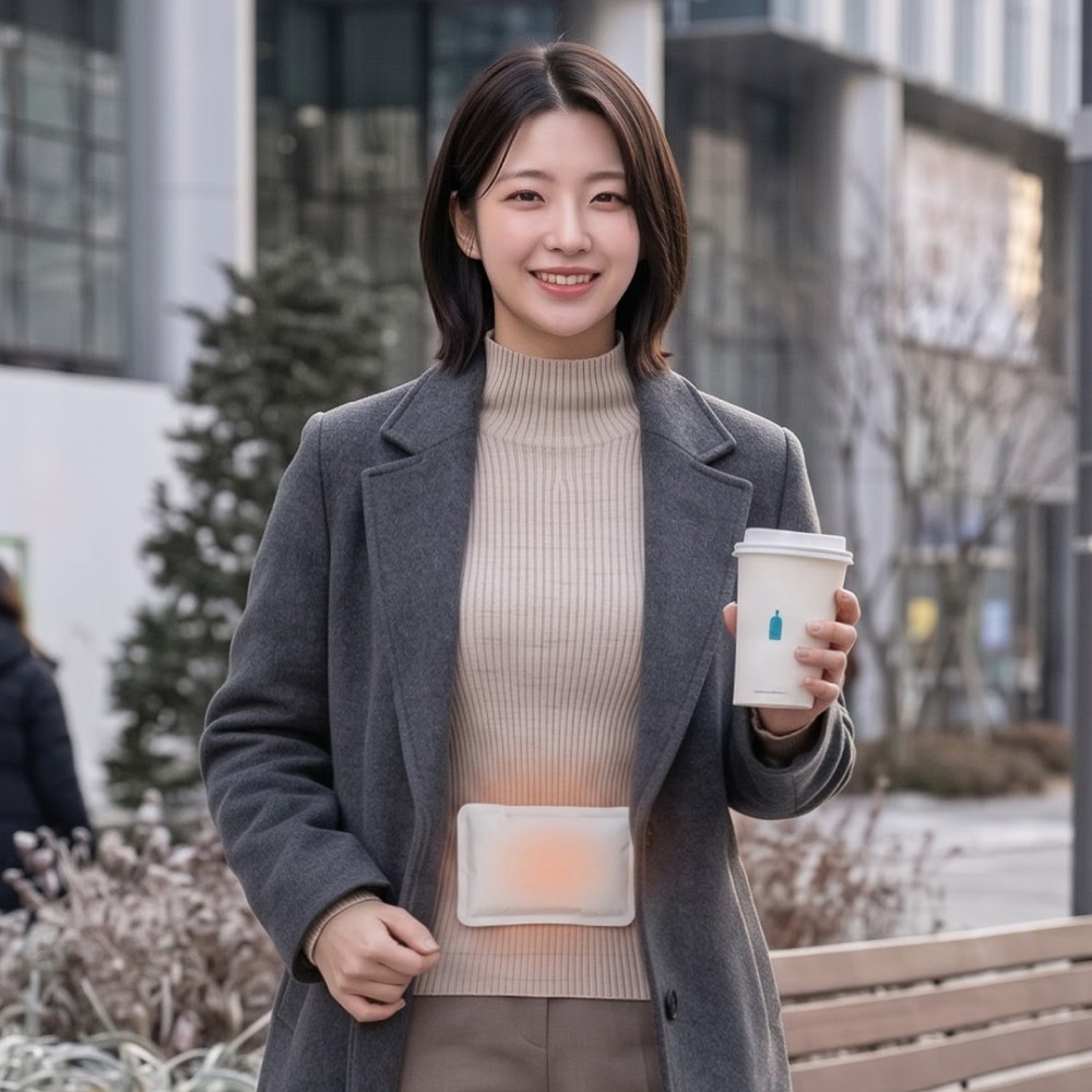 곰도리 하루종일 붙이는 핫팩 장시간 고급형 100개, 표시와 안전 사용 체크 4