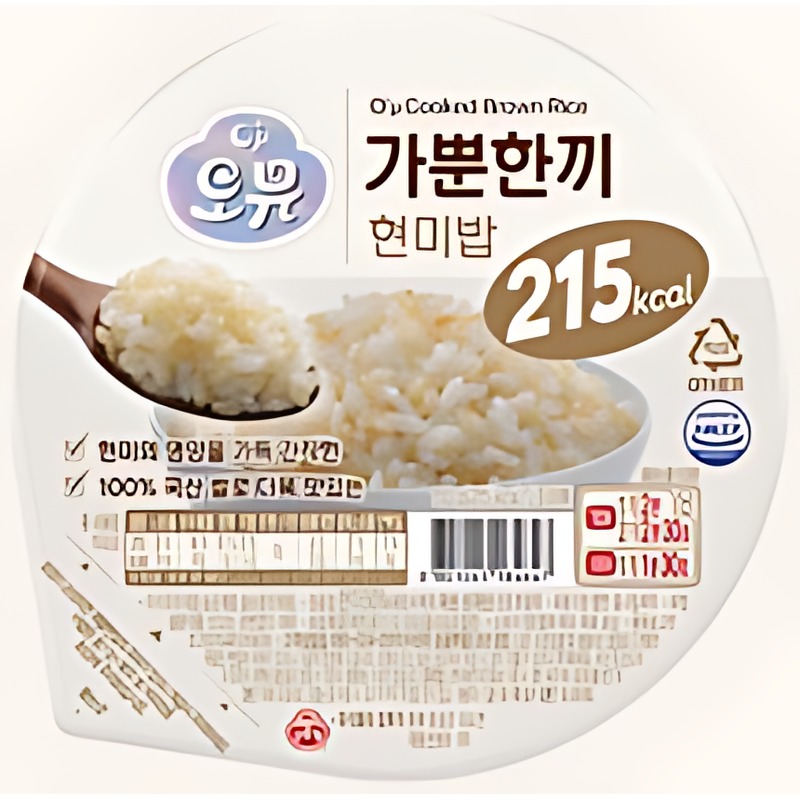 오뚜기밥 가뿐한끼현미밥 150g 30개 구매 전 확인할 점은? 3