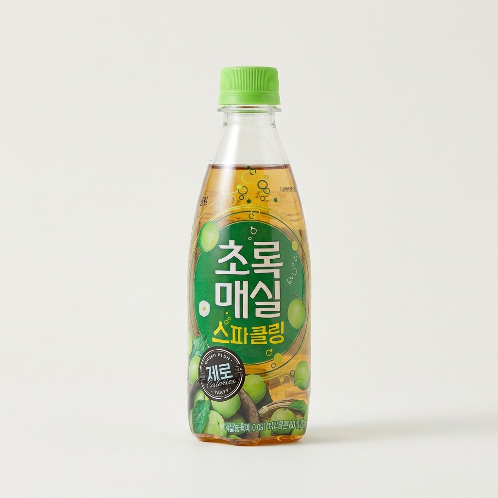 초록매실 스파클링 제로 350ml 20개입 영양성분 및 가성비 분석