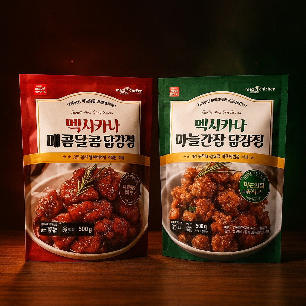 멕시카나 매콤달콤 닭강정 냉동 치킨 실패 후 결국 정착하게 된 이유