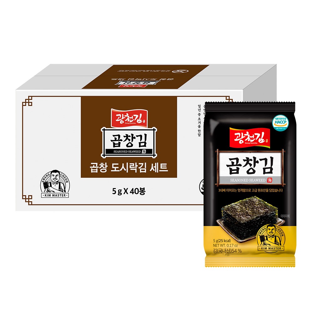 광천김 곱창김 도시락김 40봉 구매 전 놓치기 쉬운 기준은? 2