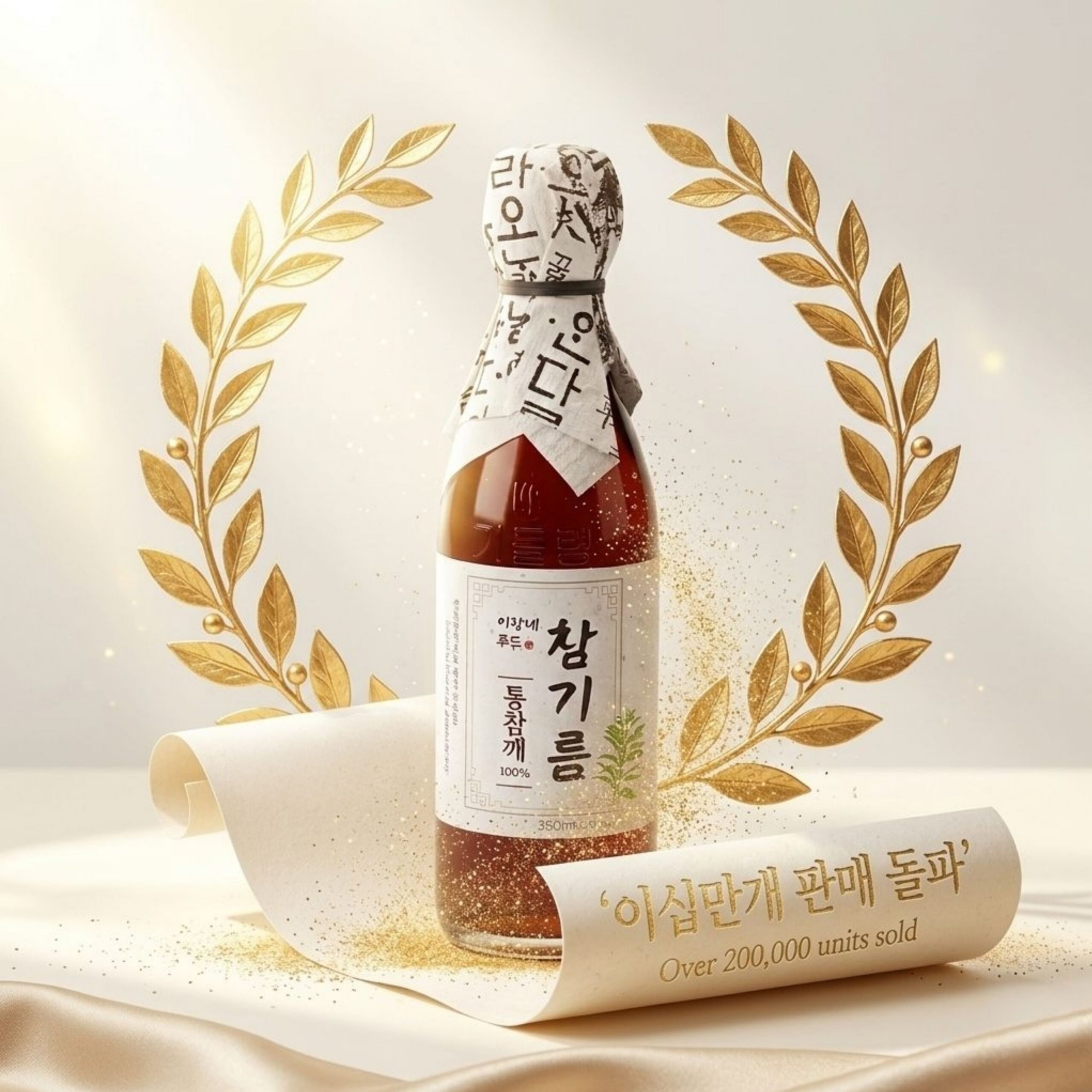 이장네 전통압착 참기름 + 들기름 세트, 장바구니 담기 전 체크 2