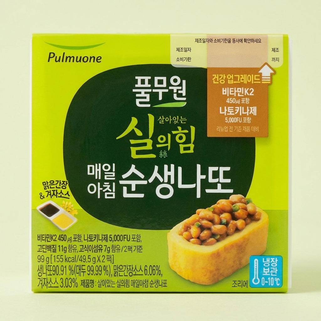 풀무원 매일아침 순생나또 46개 대용량 쟁여두기 전 체크할 점