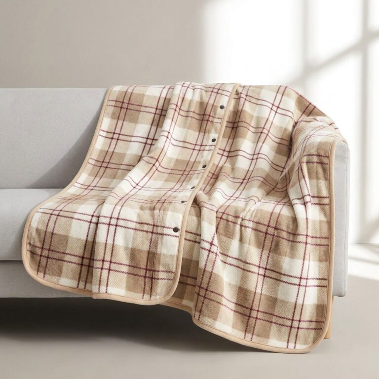 체크 똑딱이 담요 80X130cm 써보고 정리한 솔직한 사용감
