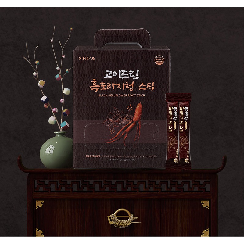 정원삼 고이드린 흑도라지청 스틱, 100포 구매 전 계산해볼 기준은? 3