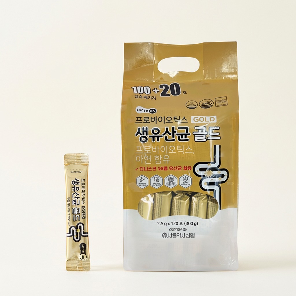 서울약사신협 프로바이오틱스 생유산균 골드, 처음 드셔보신다면 이렇게 골라보세요
