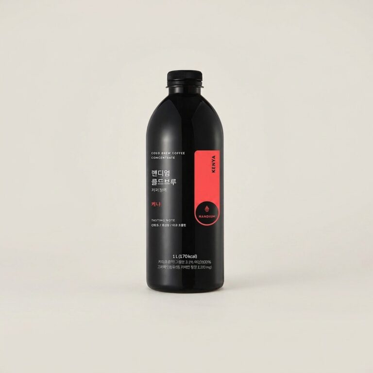 핸디엄 콜드브루 원액 케냐 1L 3개들이 구성과 대용량 선택 기준 분석