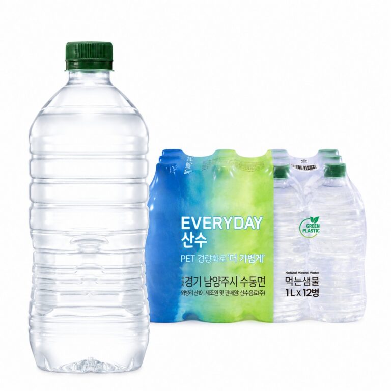 아임에코 가벼운샘 생수, 1L 용량이라 손목도 편하고 부담 없이 마시기 딱 좋네요