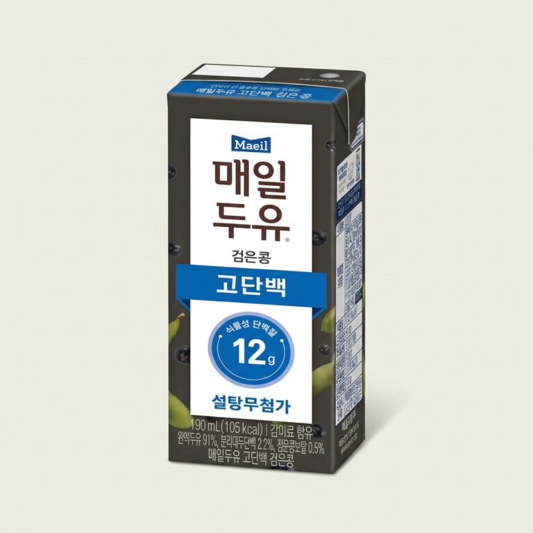 매일두유 고단백 검은콩 영양 구성과 대용량 구성 점검