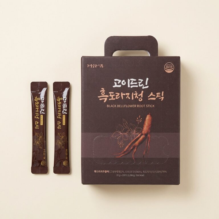 정원삼 고이드린 흑도라지청 스틱, 100포 구매 전 계산해볼 기준은?