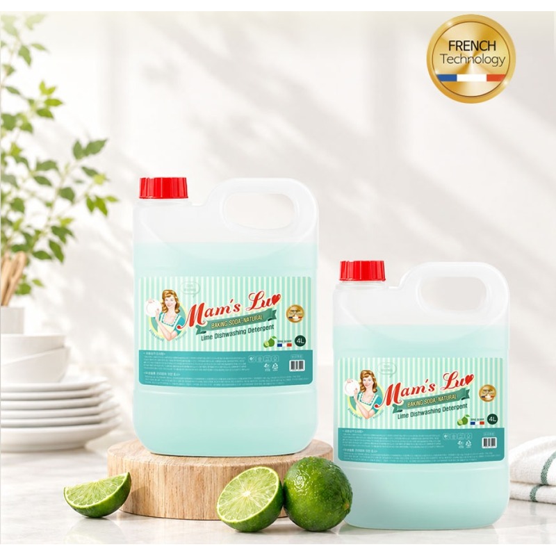 맘스럽 라임 주방세제, 4L 2개! 이 가격이면 무조건 쟁여야죠? 5