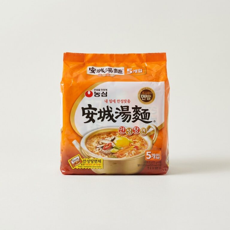농심 안성탕면 125g 20개, 개당 600원대 식비 방어템 발견했어요