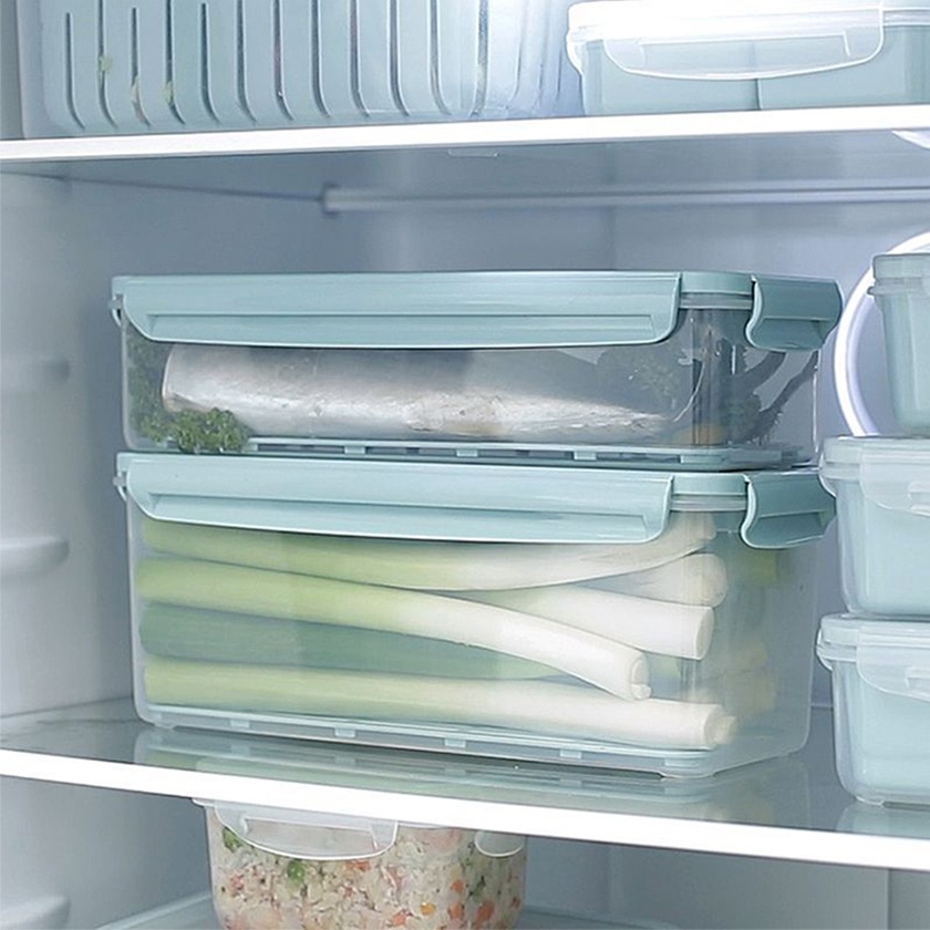 나누담 물받이 밀폐용기 3000ml 2개 세트, 식재료 무름 방지에 효과적인 규격일까? 3