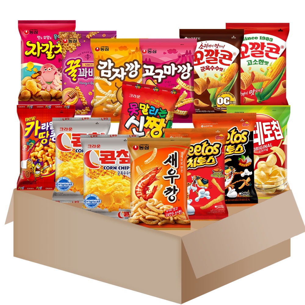 인기 스낵 14종 세트 1박스 1만 원대 실속 간식 담기 전 체크할 점 1